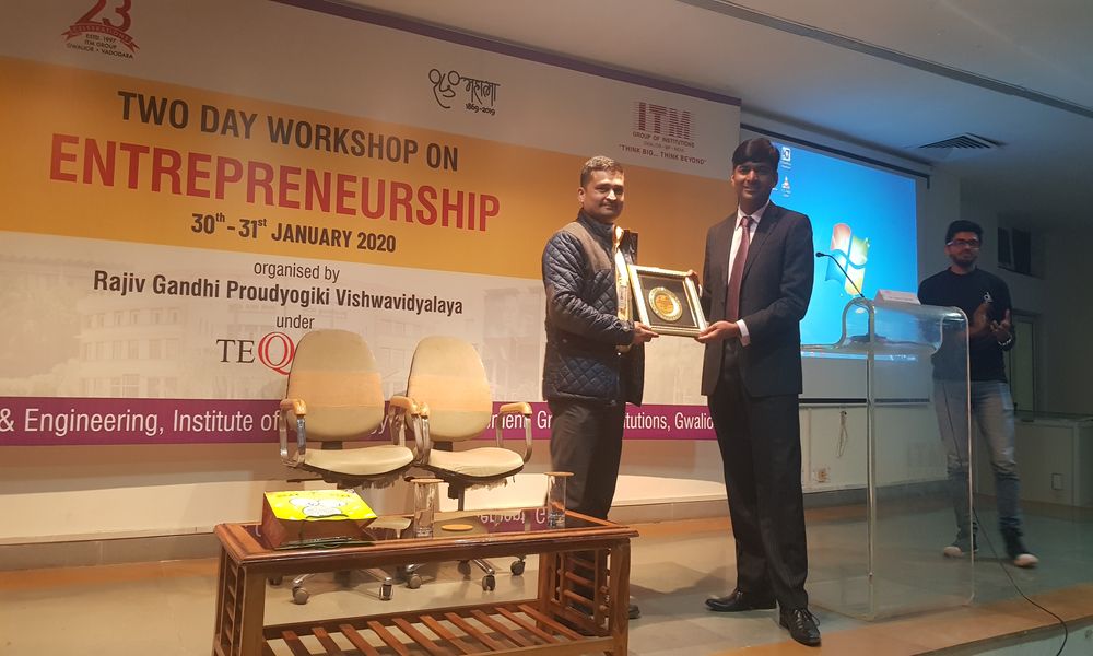 Two days workshop on entrepreurship